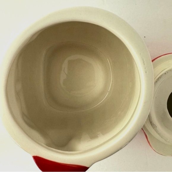 Ceramic Santa of Color Canister Jar Christmas Holiday Decor Target Bullseye 2022 - Picture 6 of 7